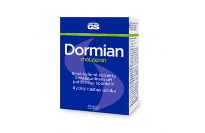 GS Dormian melatonin 30 cps. - Мелатонин 30 капсул